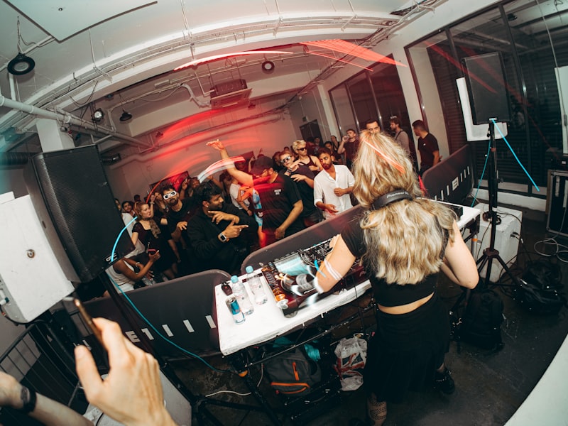 Main floor battle stations at golden hour